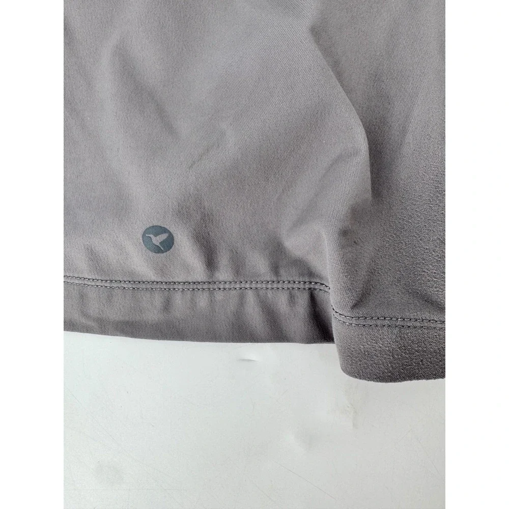 Birddogs Lined Athletic Shorts Mens Size L Gray Built-in Liner Gym Workout - Picture 6 of 8